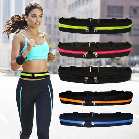 Image of Fitness Nylon Waist Pack Bum Hip Belt