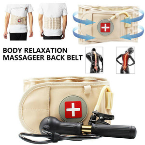 Lumbar Spinal Air Decompression Back Belt Waist Protector