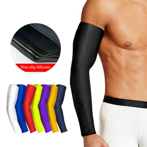 Image of Breathable Quick Dry UV Protection Running Arm Sleeves (1 Piece)