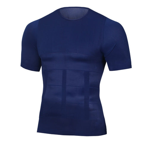 Image of Men's Back Compression Posture Corrector Waist Body Shaper Shirt