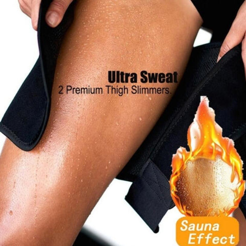 Image of Thermo Neoprene Leg Thigh Shaper Sauna Warmer Compress Belt