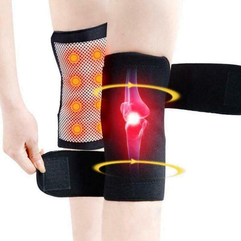 Image of Thermal Therapy Warmer Tourmaline Magnetic Knee Brace Support Protector