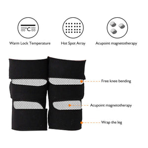 Thermal Therapy Warmer Tourmaline Magnetic Knee Brace Support Protector