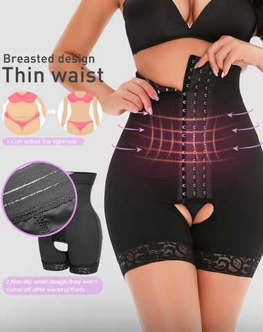 Image of Seamless Firm Control Thigh Slimmer High Waist Shapewear